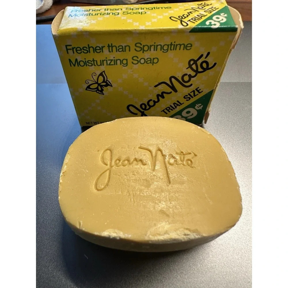 Vintage Jean Nate Moisturizing Bar Soap Trial Travel Size 1.5oz